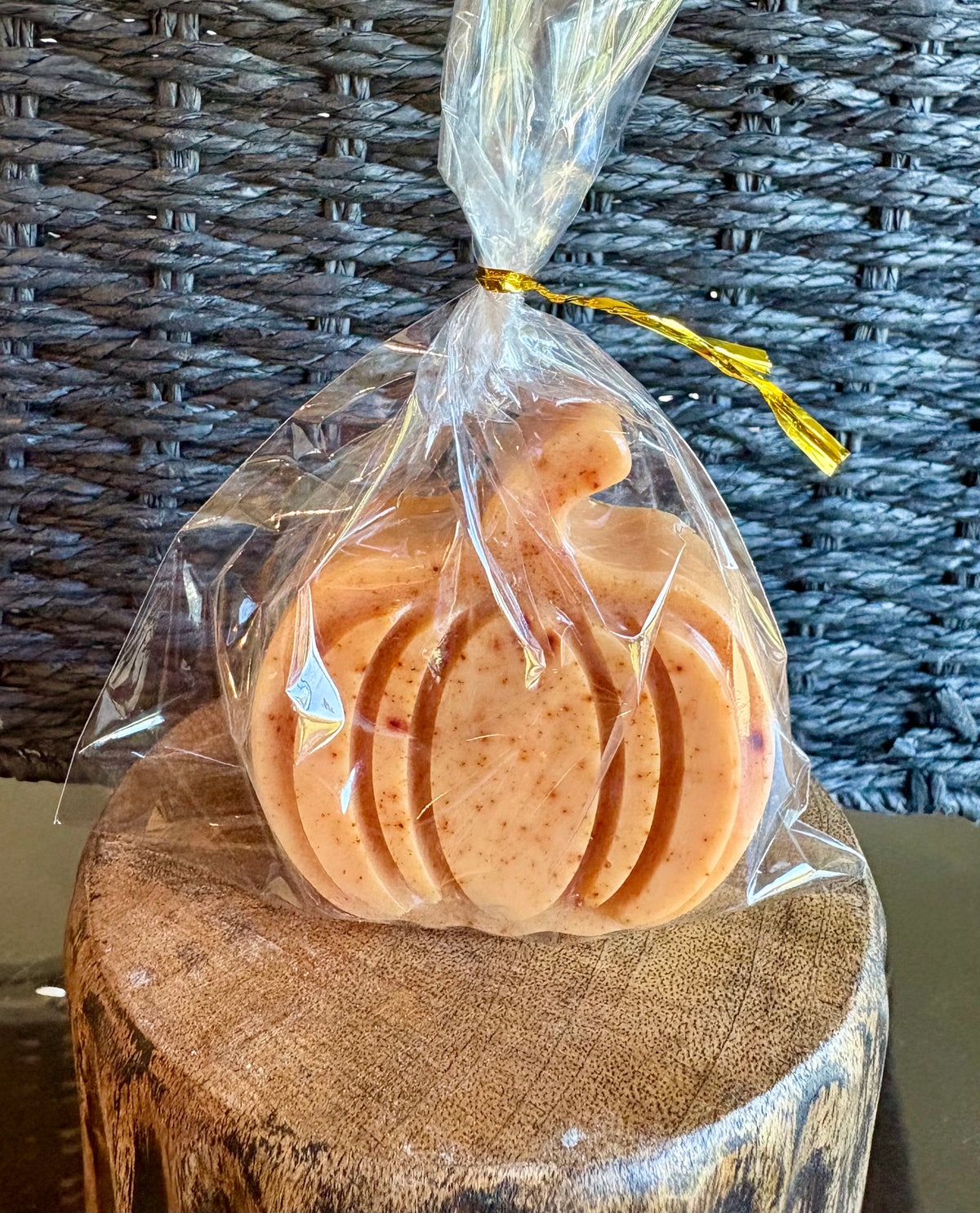 Halloween Pumpkin Turmeric Orange Rosemary Goat Milk Soap