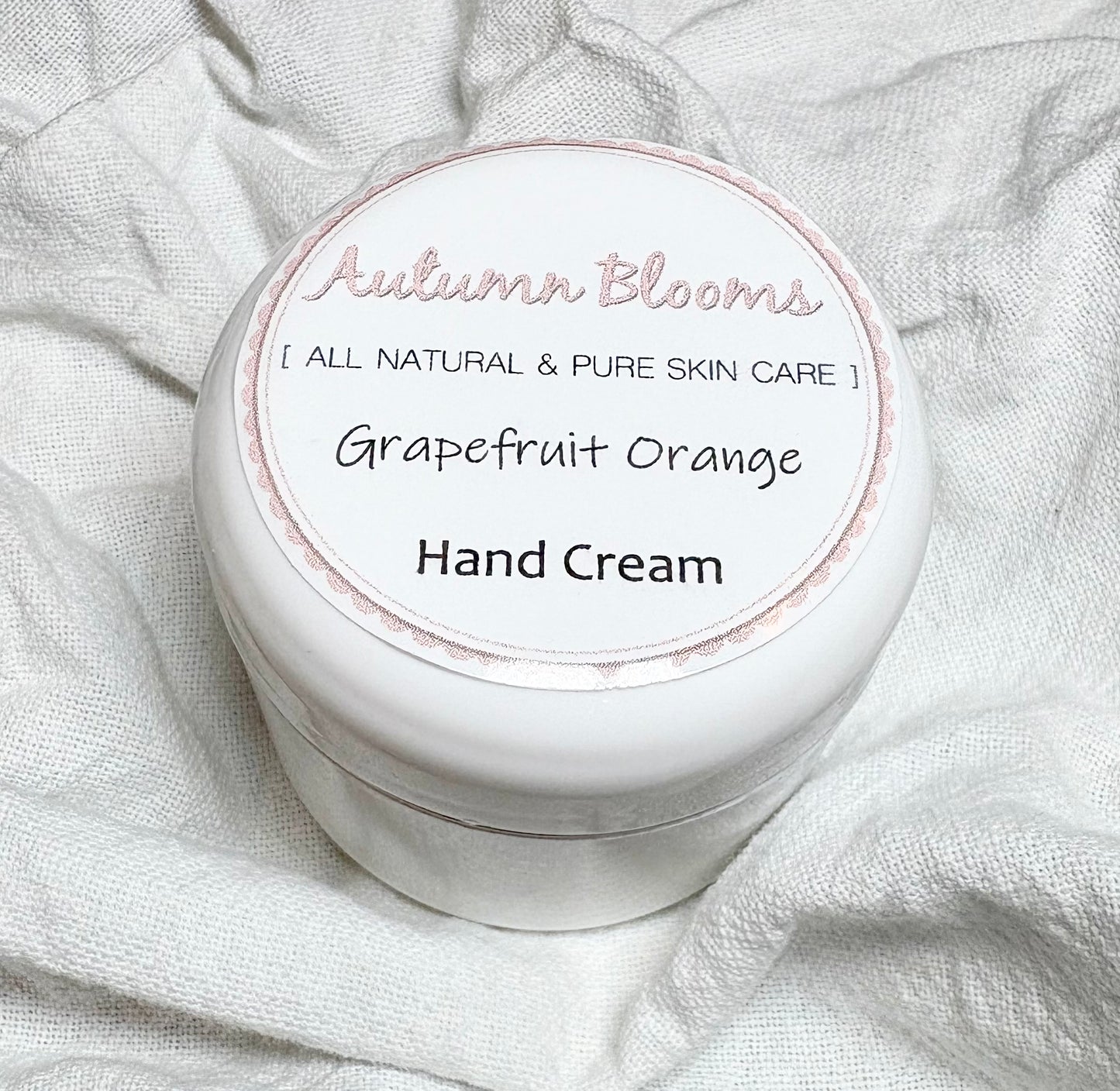 Grapefruit + Orange, Natural Hand Cream, Organic, Hand lotion, Moisturizer, Non-GMO, Vegan