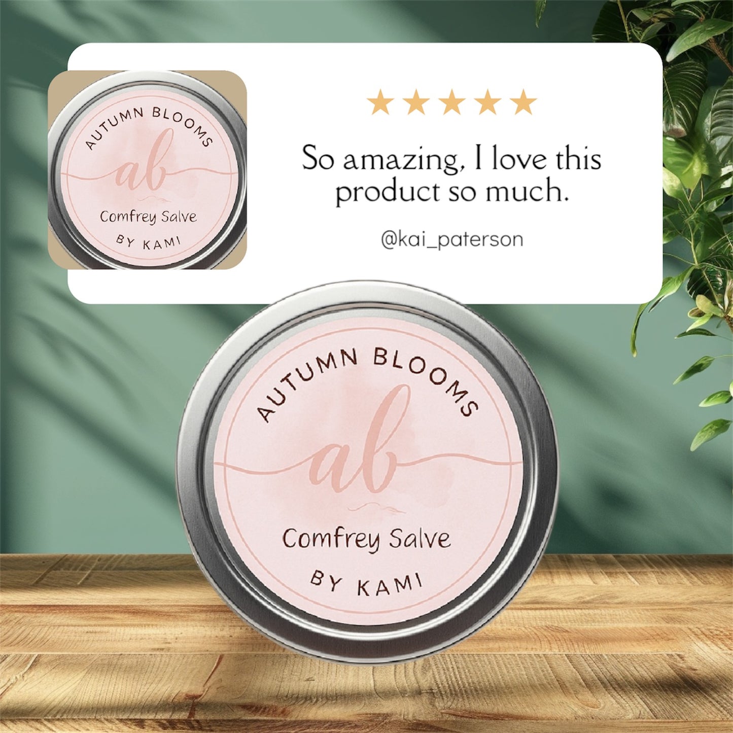 Whipped Comfrey Salve