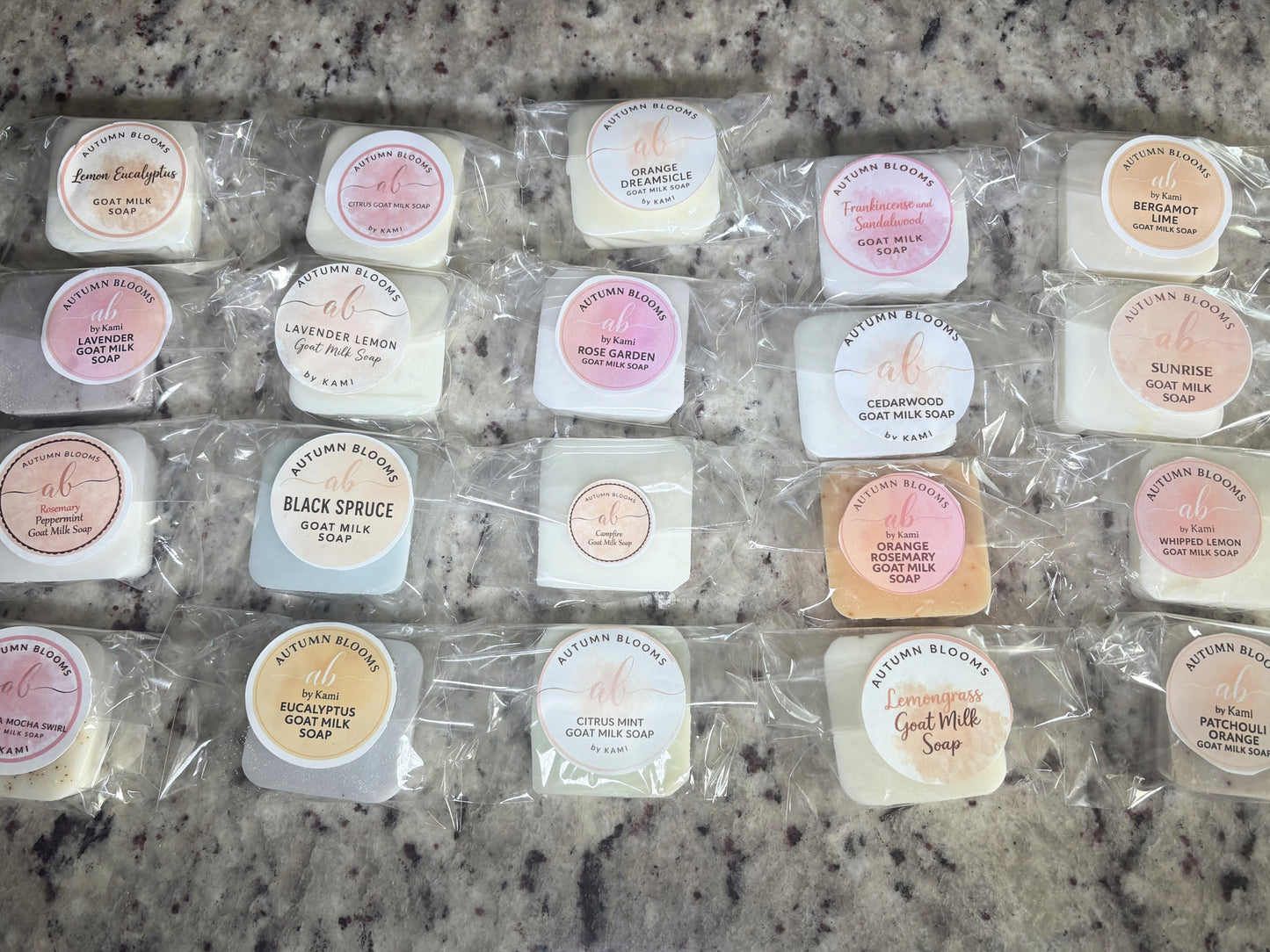 20-Scent Goat Milk Soap Collection | 20-Piece Soap Discovery Set