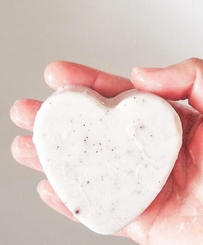 Heart, Goat milk soap, dry skin, Gift for her, gift for him